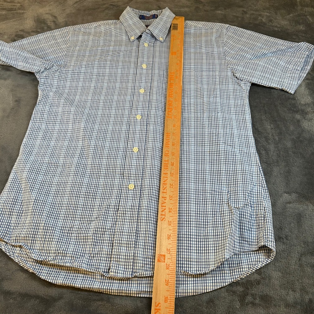 Pendleton Button Up Gingham Shirt Broadway Cloth … - image 8
